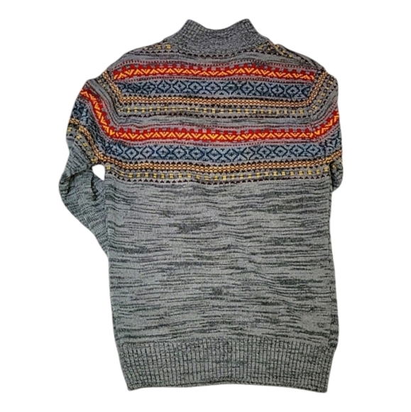 Carbon Men's Quarter Zip Sweater, Size Small - Picture 2 of 3